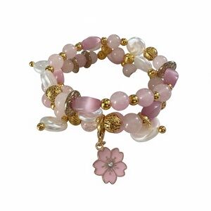 Caribe Blush Blossom
Bracelet Set